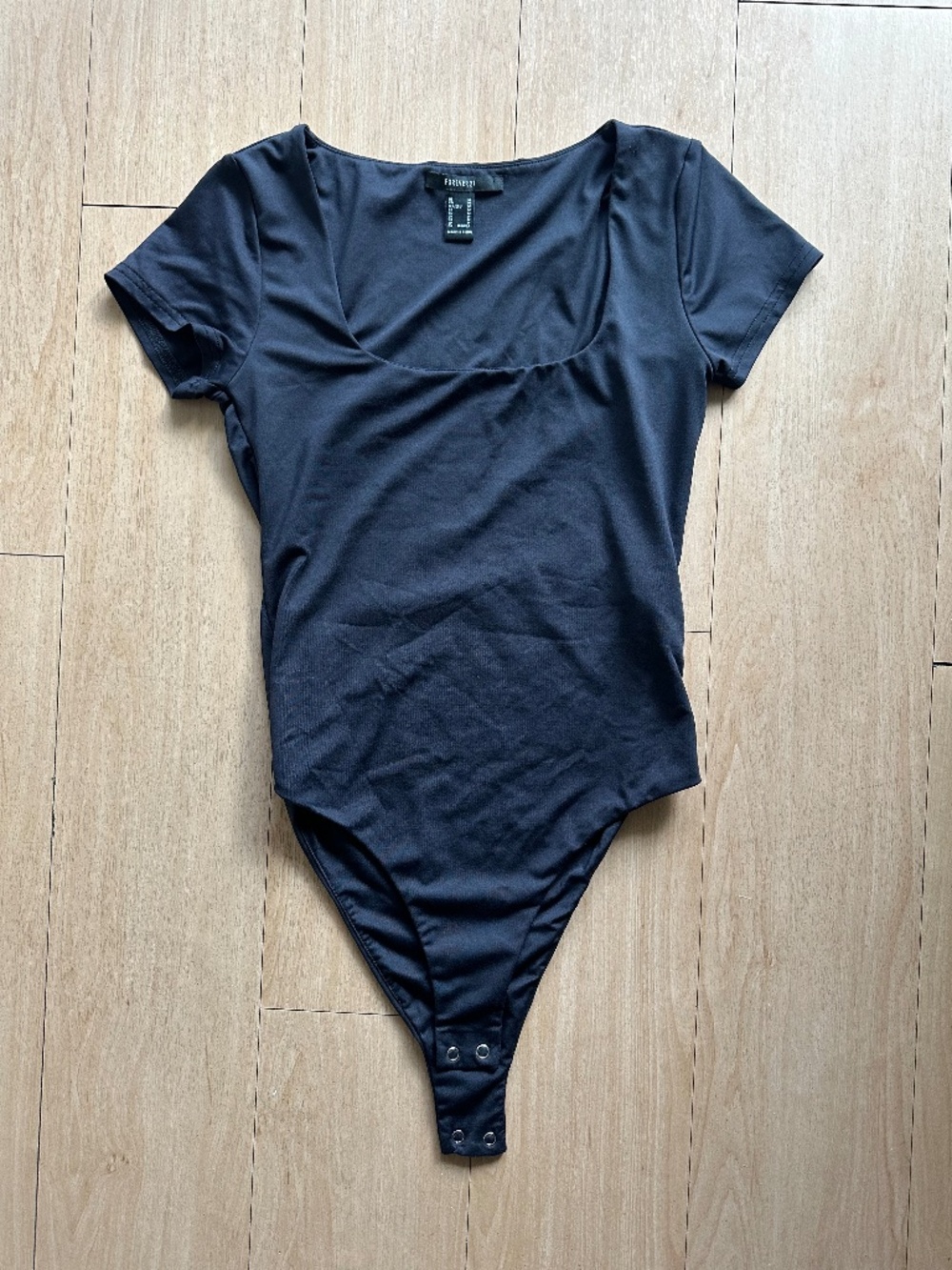 Forever 21 Black Bodysuit Size Medium
